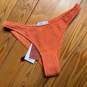 *SOLD* Orange textured MNG bikini bottoms